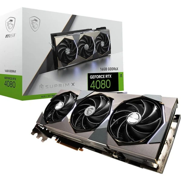 GeForce RTX 4080 GAMING SUPRIM X HDMI 3XDP 16GB